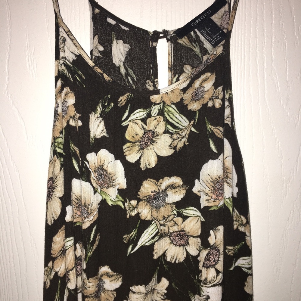 F21 Floral flow shirt